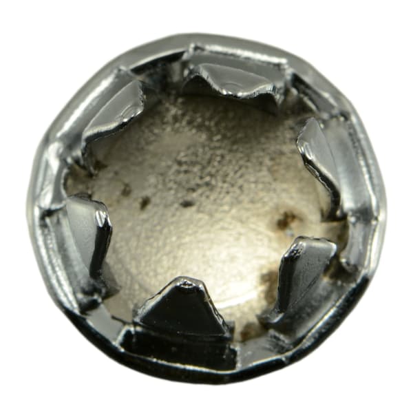 3/8" Chrome Plated Steel Flush Head Hole Plugs 20PK
